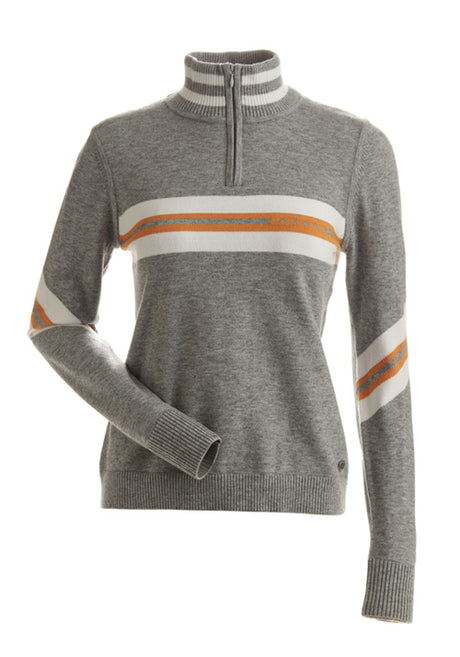 NILS NORTHSTAR SWEATER - SILVER