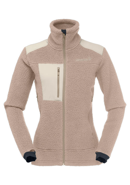 NORRONA WS TROLLVEGGEN THERMAL PRO FLEECE JKT - WINTER TWIG