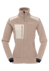 NORRONA WS TROLLVEGGEN THERMAL PRO FLEECE JKT - WINTER TWIG