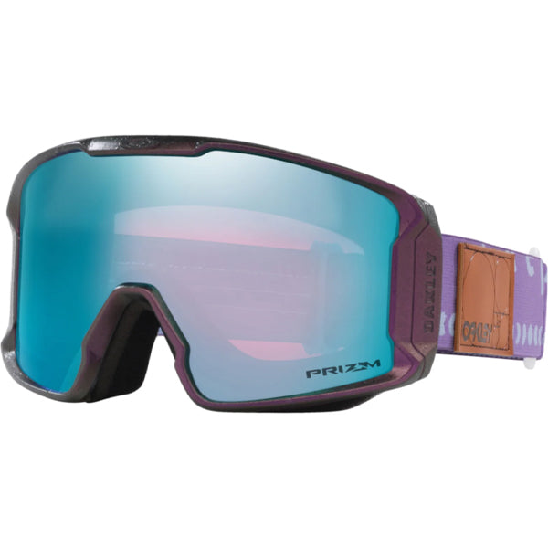 OAKLEY LINE MINER M FRAKTEL LILAC w PRIZM SAPPHIRE