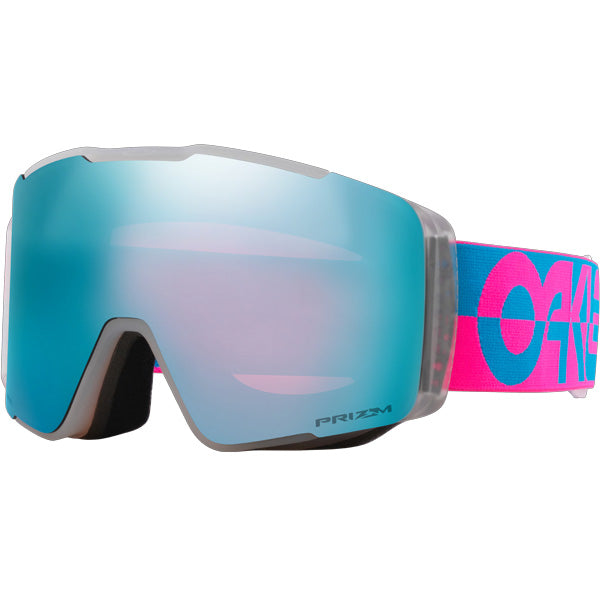 OAKLEY LINE MINER PRO L BLUE PINK DUALITY w PRISM SAPPHIRE