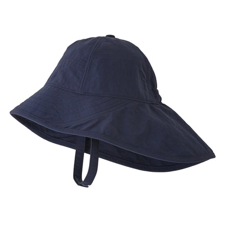 PATAGONIA BABY BLOCK-THE-SUN HAT NEW NAVY 12M