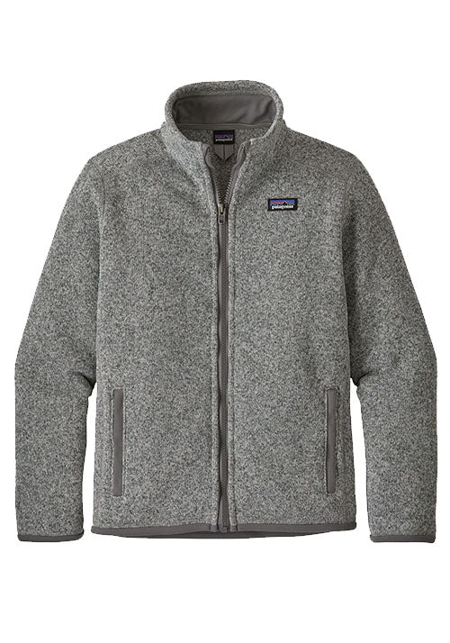 PATAGONIA BOYS BETTER SWEATER JACKET | STONEWASH