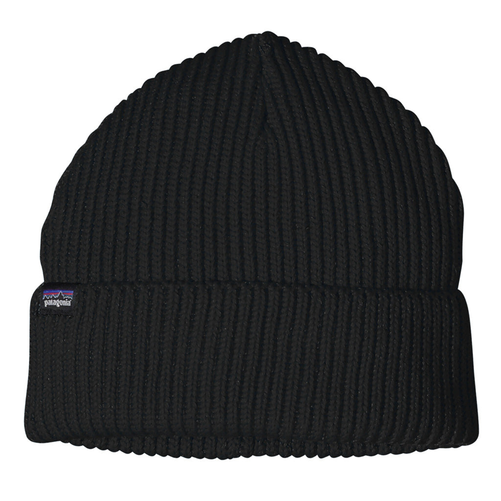 PATAGONIA FISHERMAN ROLLED BEANIE BLACK