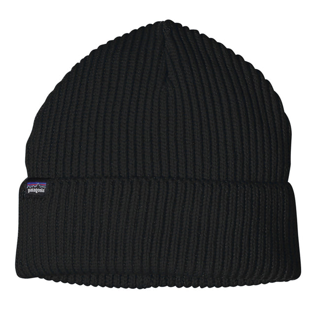 PATAGONIA FISHERMAN ROLLED BEANIE BLACK