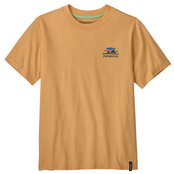 PATAGONIA KS SKYLINE TEE-SANDY MELON