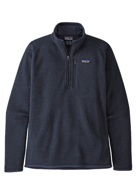 PATAGONIA MS BETTER SWEATER 1/4 ZIP NAVY