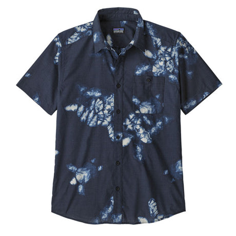 PATAGONIA MS GO TO SHIRT SEA TURTLE RISE | NEW NAVY