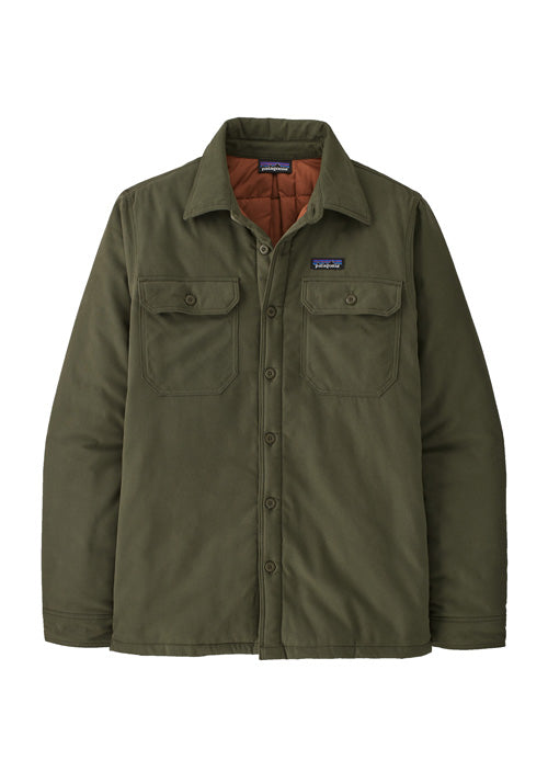 PATAGONIA MS INSULATED ORGANIC MW FJORD FLANNEL SHIRT