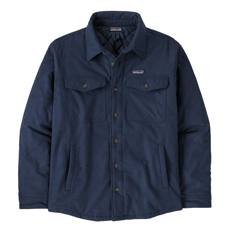 PATAGONIA MS LW INSULATED FJORD FLANNEL SHIRT NEW NAVY