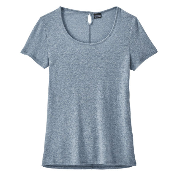PATAGONIA WS MOUNT AIRY SCOOP TEE | BERLIN BLUE