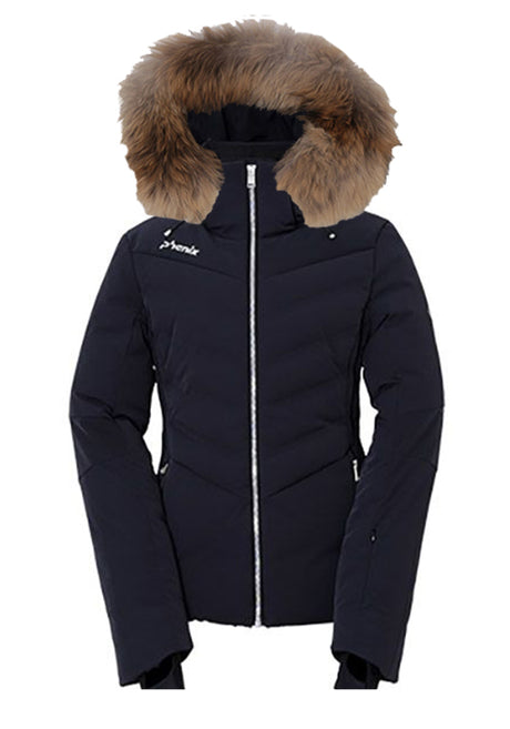 PHENIX WS DIAMOND DOWN FUR JACKET BLACK