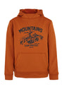 PROTEST KESTREL JNR HOODY - UMBER ORANGE