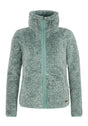 PROTEST WS RIRI FULL ZIP FLEECE - CROCODILE GREEN