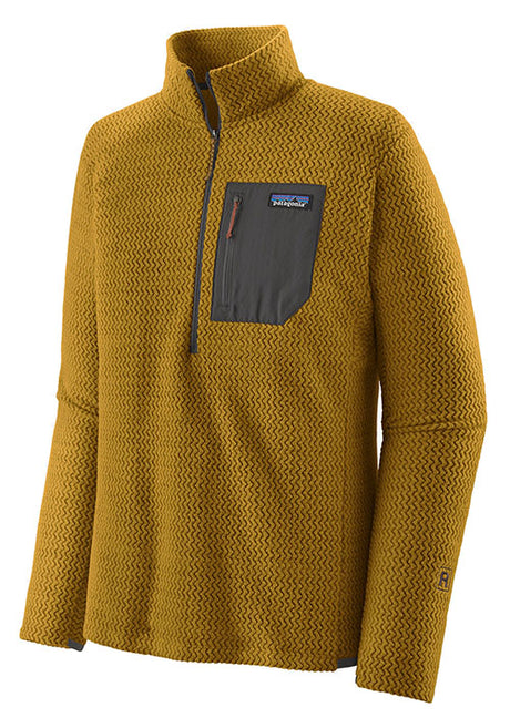 PATAGONIA MS R1 AIR ZIP NECK COSMIC GOLD