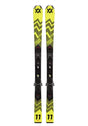 VOLKL RACETIGER JR YELLOW 100-120 w MARKER M4.5 vMOTION 2025