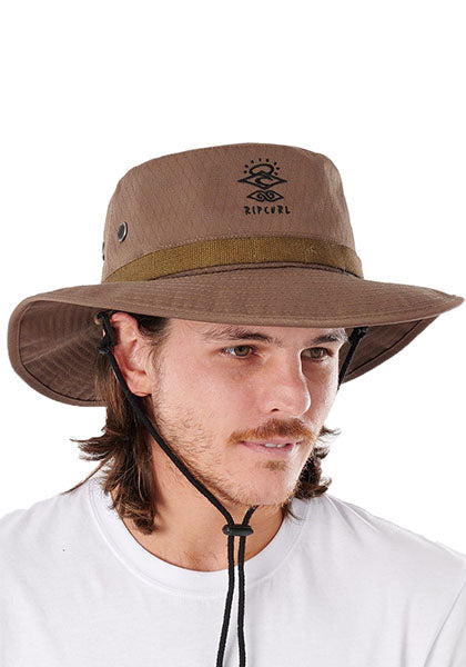 RIPCURL SEARCHERS WIDE BRIM HAT KANGAROO