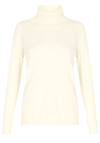 CASHMERE ESSENTIALS WS ROLL NECK