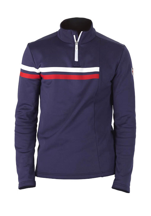 ROSSIGNOL MS RESORT 1/2 ZIP TOP - DARK NAVY