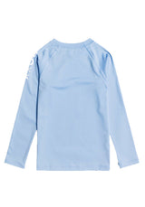 ROXY JNR BEACH CLASSICS LS RASH TOP | PLACID BLUE