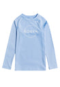ROXY JNR BEACH CLASSICS LS RASH TOP | PLACID BLUE