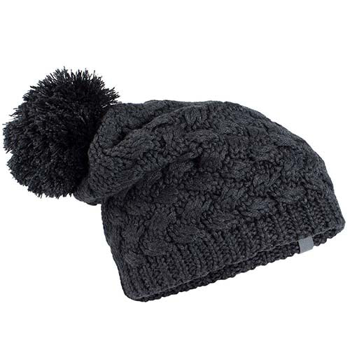 ICEBREAKER SCHUSS POM BEANIE JET HEATHER