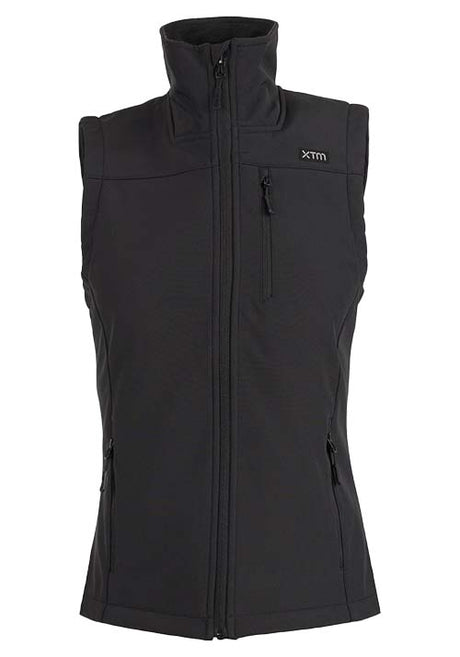 XTM MS SIERRA SOFTSHELL VEST - BLACK