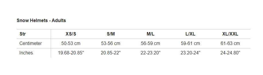 Size Guide