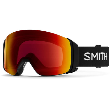 SMITH 4D MAG BLK CHROMAPOP SUN RED MIRROR + STORM YELLOW