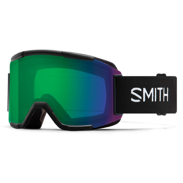 SMITH SQUAD BLACK CHROMAPOP EDAY GREEN + CLEAR