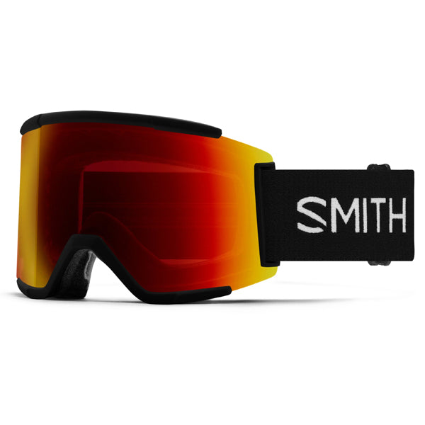 SMITH SQUAD XL BLACK CHROMAPOP EVERYDAY RED w STORM YELLOW