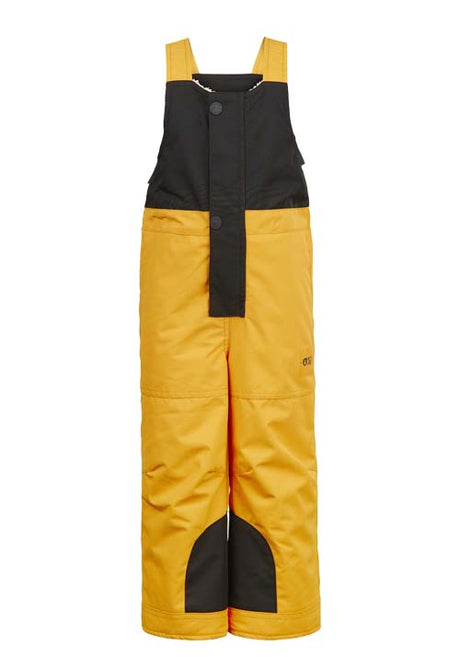 PICTURE JNR SNOWY BIB PANT - YELLOW