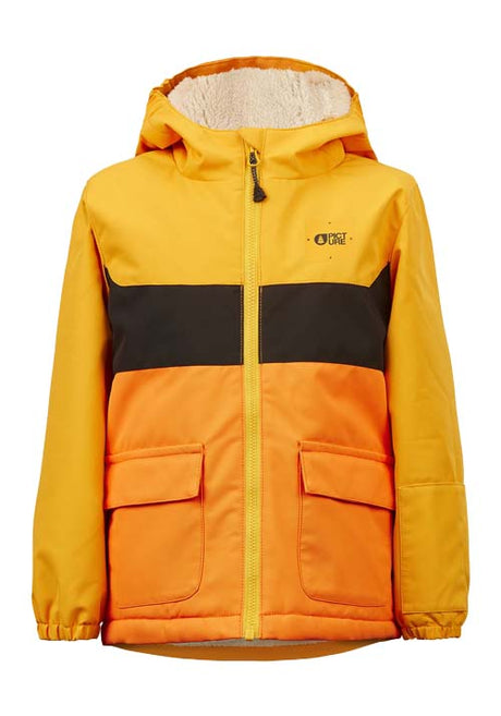 PICTURE JNR SNOWY JACKET - YELLOW