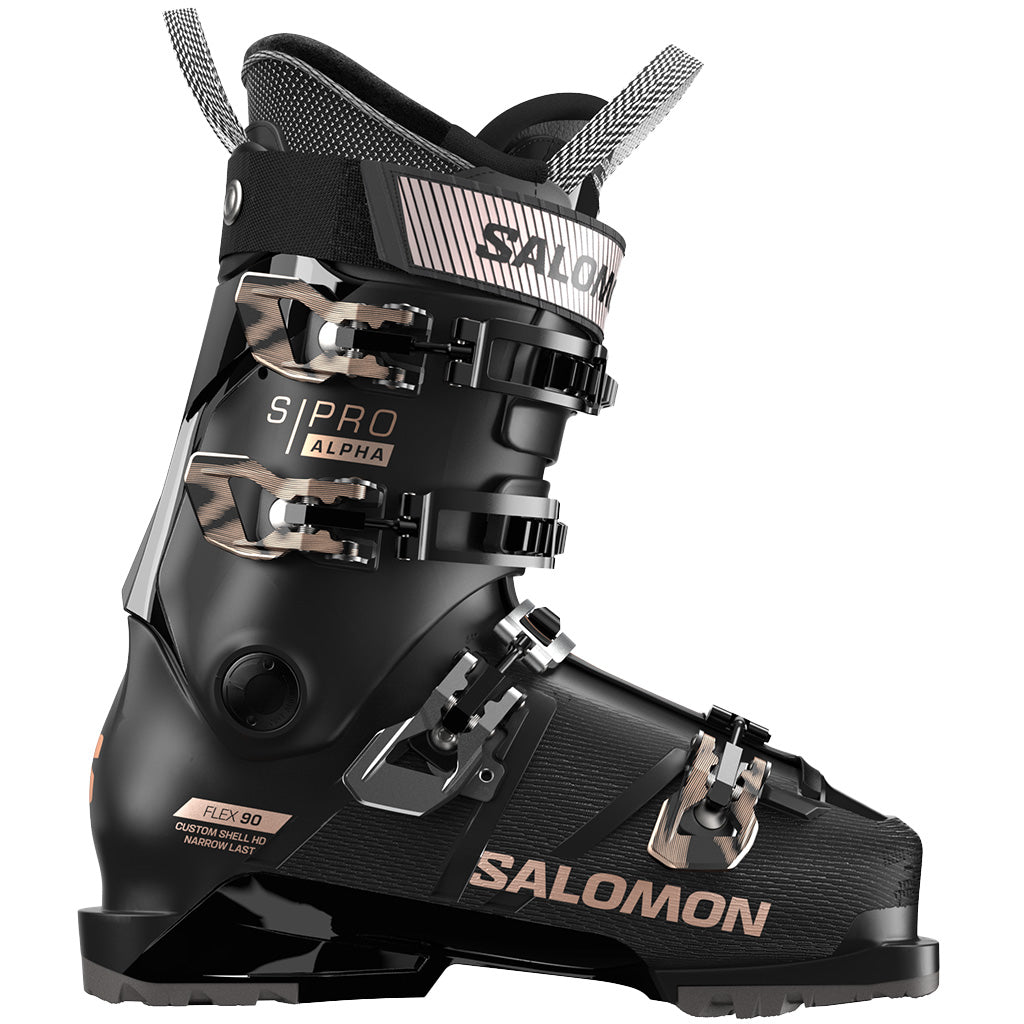 SALOMON S/PRO ALPHA 90 GW BLACK/BRONZE
