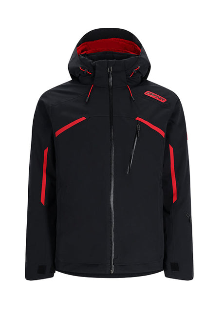 SPYDER MS LEADER JACKET - BLACK