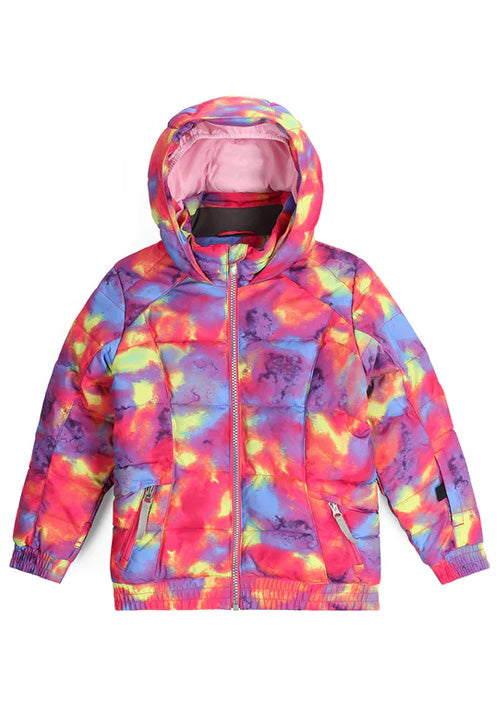 SPYDER TODDLERS ZADIE JACKET - PINK COMBO