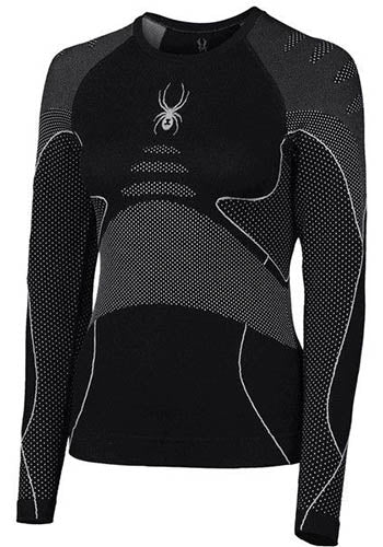 SPYDER WS SEAMLESS COMPRESSION TOP
