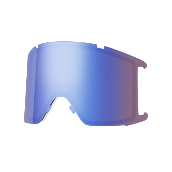 SMITH SQUAD XL BLACK CHROMA ROSE GOLD w STORM BLUE