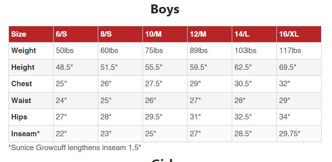 Size Guide