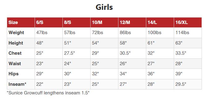 Size Guide