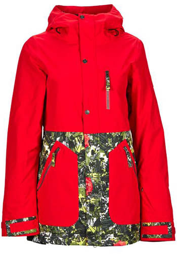 NIKITA SYCAMORE JACKET CHERRY/CAMO POP