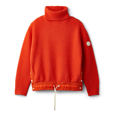 TILLEY WS SNAP TURTLENECK ORANGE