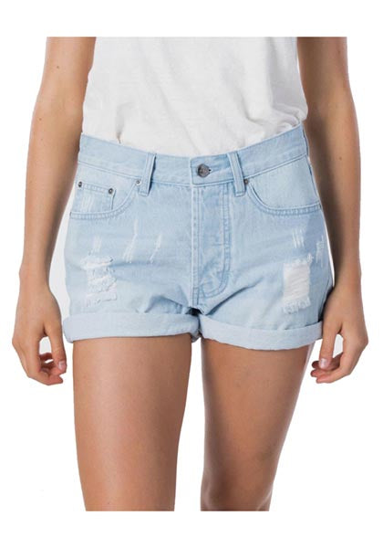 RIPCURL WS VIXEN II DENIM SHORT LIGHT BLUE