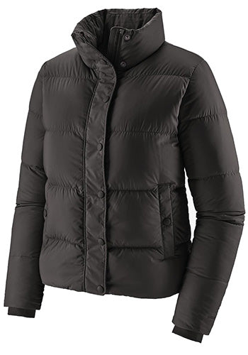 PATAGONIA WS SILENT DOWN DWR SHORT JKT BLK