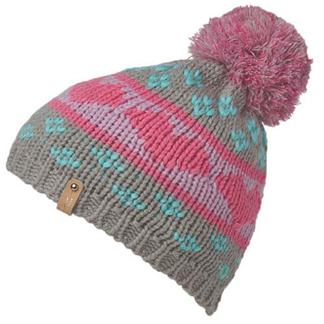 ROJO KIDS WILD HEART BEANIE GREY MARLE