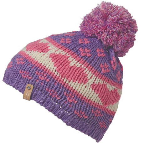 ROJO KIDS WILD HEART BEANIE LAVENDER