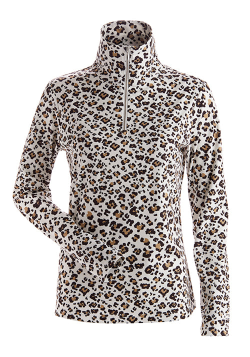 NILS WS NOVI T NECK LEOPARD