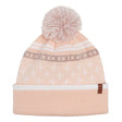 XTM AZTEC BEANIE - SOFT ROSE