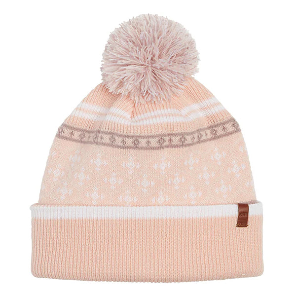 XTM AZTEC BEANIE - SOFT ROSE