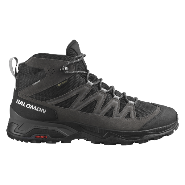 SALOMON X WARD LEATHER MID GTX PHANTOM BLACK